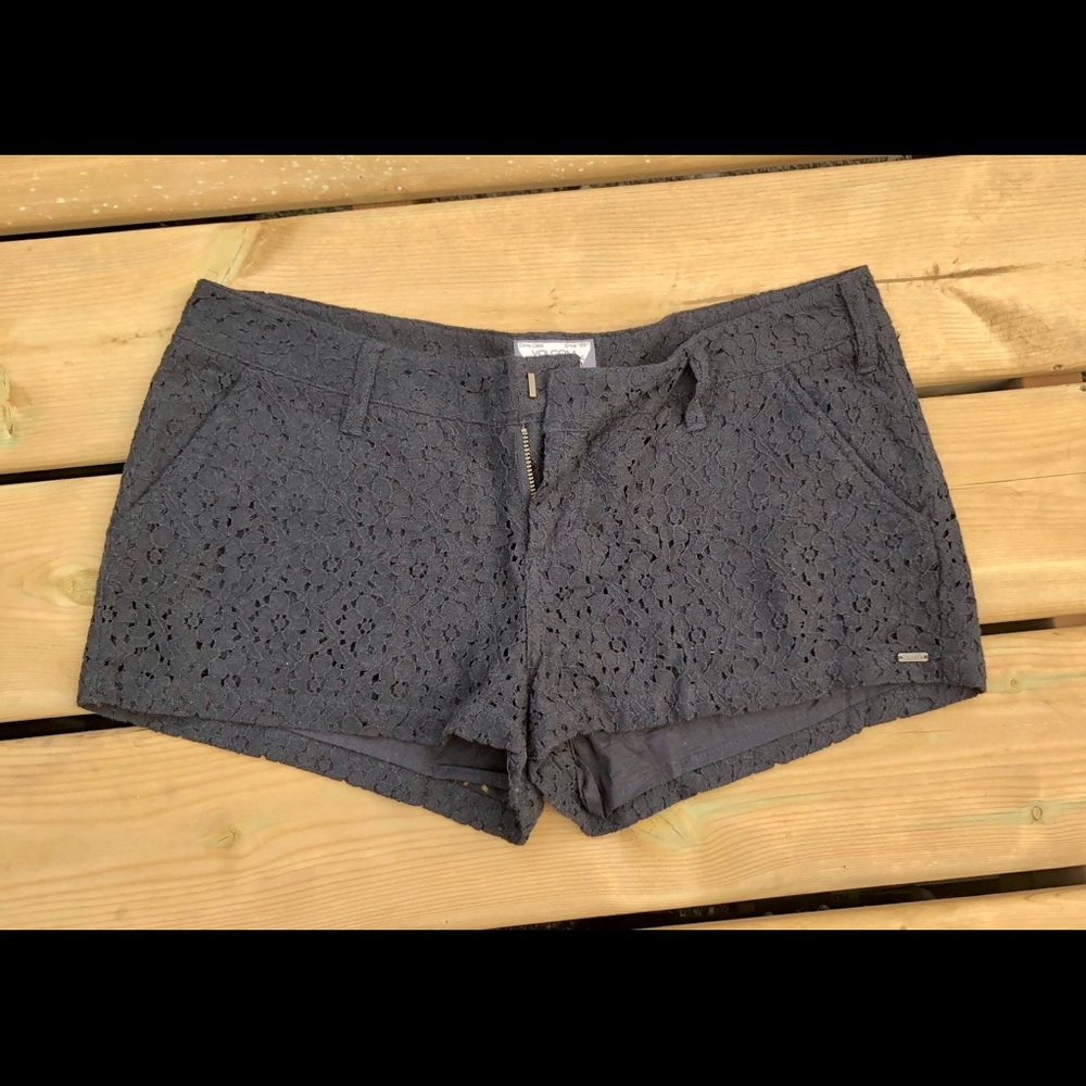 Volcom Floral Patterned Overlay Shorts